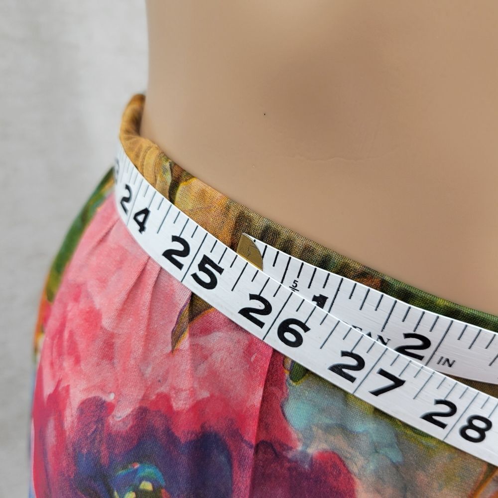Van Roalte 60s Vintage Floral Multicolor Women's Half Slip Skirt - Picture 7 of 11